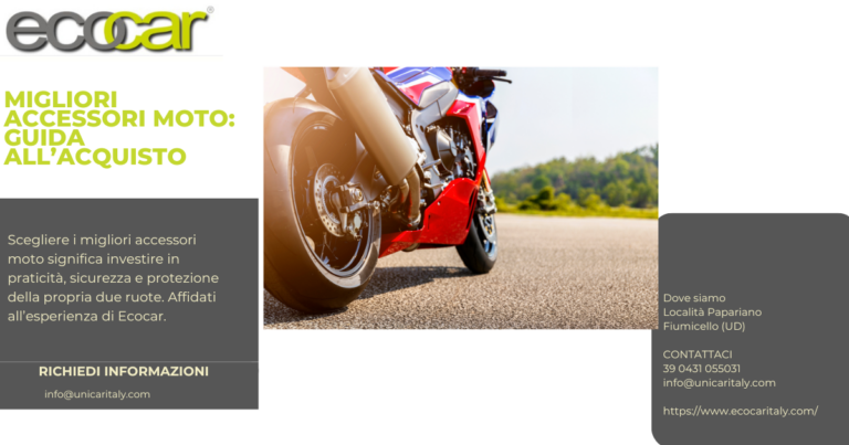 MIGLIORI ACCESSORI MOTO